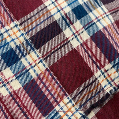 【中古品】【メンズ】 RALPH LAUREN ラルフローレン 90-00S BLAIRE CHECK LS BD SHIRT ブレア チェック ロングスリーブ ボタンダウン シャツ トップス 長袖 146-260429-cs-02-izu サイズ：M カラー：マルチ 万代Net店