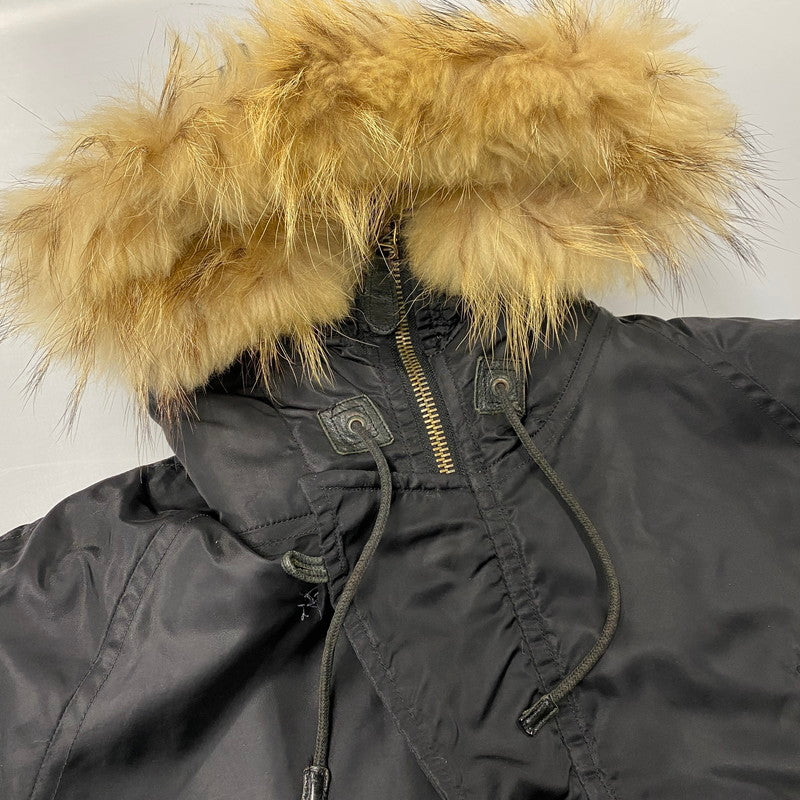 【現状渡し品】【メンズ】 GAIJIN MADE ガイジンメイド N-3B FLIGHT JACKET フライト ジャケット アウター 145-260429-cs-03-izu サイズ：3 カラー：ブラック 万代Net店