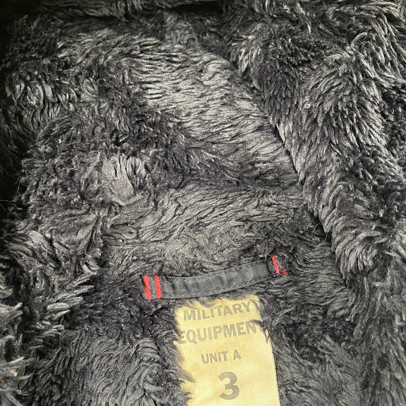 【現状渡し品】【メンズ】 GAIJIN MADE ガイジンメイド N-3B FLIGHT JACKET フライト ジャケット アウター 145-260429-cs-03-izu サイズ：3 カラー：ブラック 万代Net店