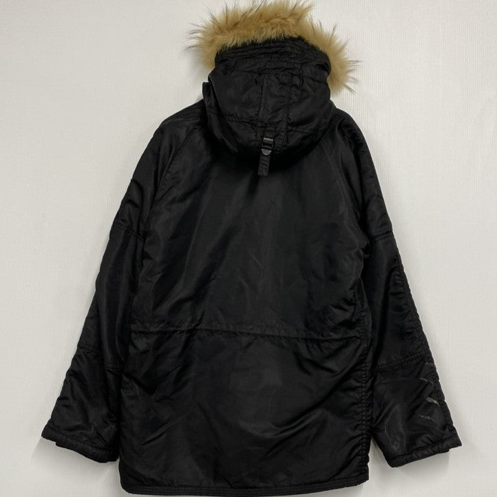 【現状渡し品】【メンズ】 GAIJIN MADE ガイジンメイド N-3B FLIGHT JACKET フライト ジャケット アウター 145-260429-cs-03-izu サイズ：3 カラー：ブラック 万代Net店