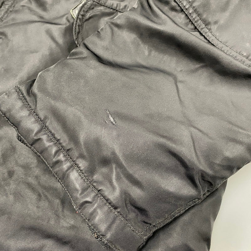 【現状渡し品】【メンズ】 GAIJIN MADE ガイジンメイド N-3B FLIGHT JACKET フライト ジャケット アウター 145-260429-cs-03-izu サイズ：3 カラー：ブラック 万代Net店