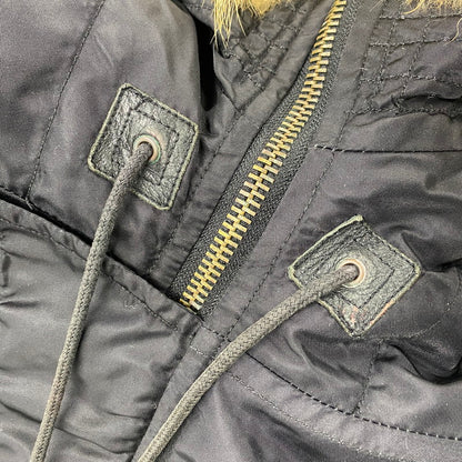 【現状渡し品】【メンズ】 GAIJIN MADE ガイジンメイド N-3B FLIGHT JACKET フライト ジャケット アウター 145-260429-cs-03-izu サイズ：3 カラー：ブラック 万代Net店