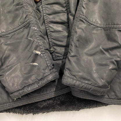 【現状渡し品】【メンズ】 GAIJIN MADE ガイジンメイド N-3B FLIGHT JACKET フライト ジャケット アウター 145-260429-cs-03-izu サイズ：3 カラー：ブラック 万代Net店