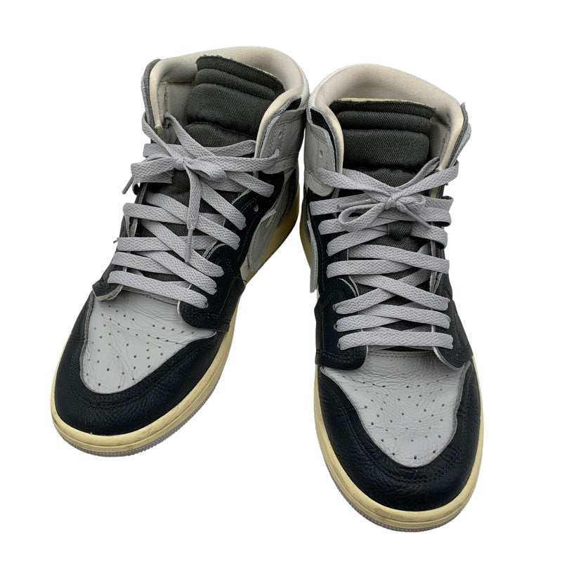 【中古品】【メンズ】 NIKE ナイキ WMNS AIR JORDAN 1 MM HIGH FB9891-001 ウィメンズ エアジョーダン 1 MM ハイ スニーカー シューズ 靴 160-260429-as-06-izu サイズ：27.5cm カラー：ANTHRACITE/NEUTRAL GREY-SAIL 万代Net店