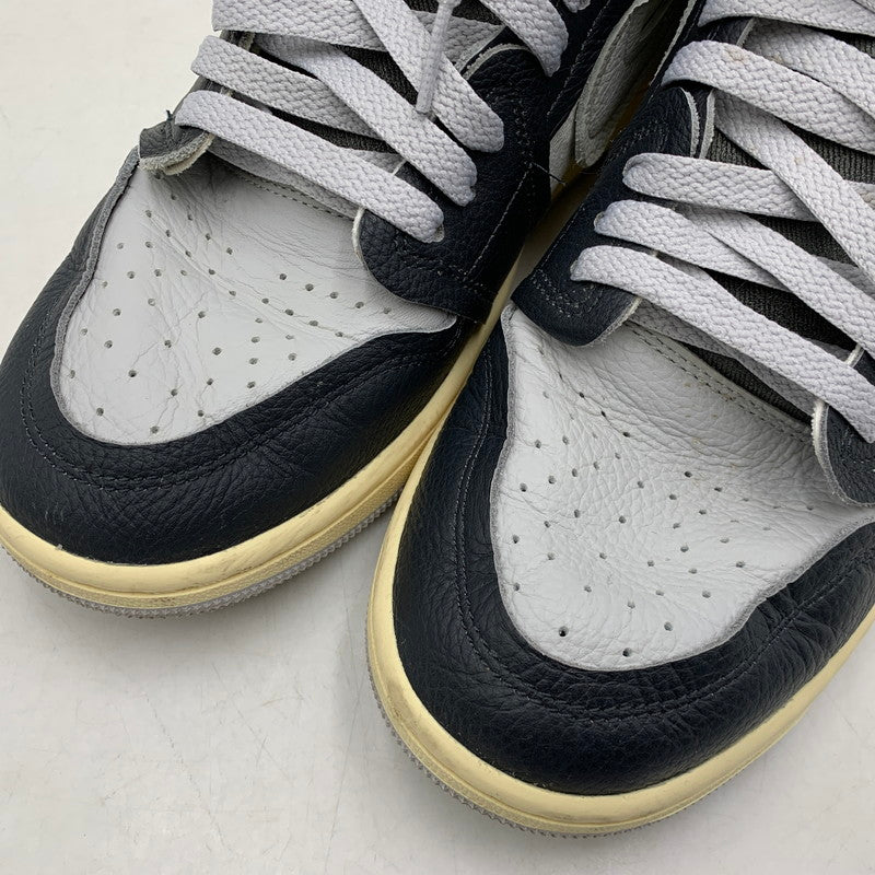 【中古品】【メンズ】 NIKE ナイキ WMNS AIR JORDAN 1 MM HIGH FB9891-001 ウィメンズ エアジョーダン 1 MM ハイ スニーカー シューズ 靴 160-260429-as-06-izu サイズ：27.5cm カラー：ANTHRACITE/NEUTRAL GREY-SAIL 万代Net店