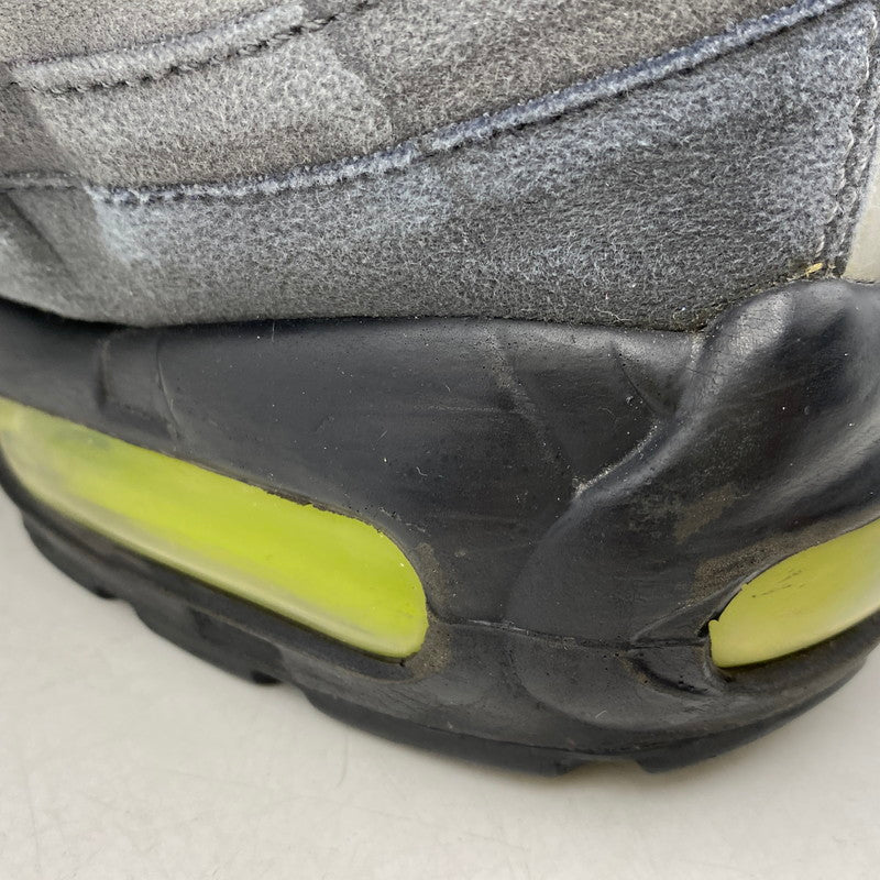 【中古品】【メンズ】 NIKE ナイキ AIR MAX 95 OG 554970-174 エアマックス95 OG スニーカー シューズ 靴 160-260501-as-02-izu サイズ：27cm カラー：WHITE/NEON YELLOW-BLK-ANTHRCT 万代Net店