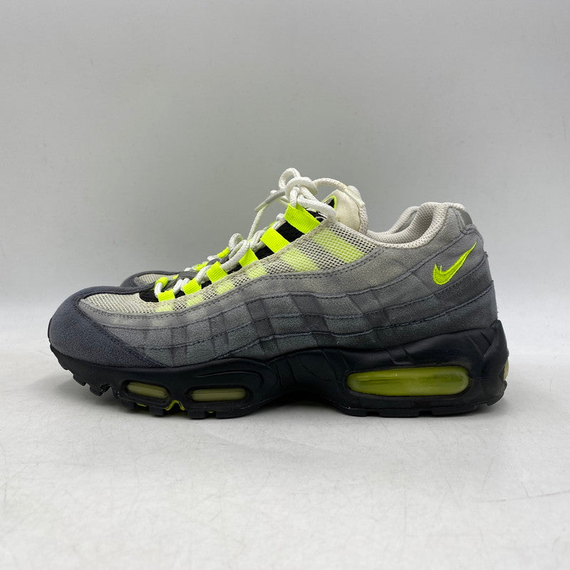 【中古品】【メンズ】 NIKE ナイキ AIR MAX 95 OG 554970-174 エアマックス95 OG スニーカー シューズ 靴 160-260501-as-02-izu サイズ：27cm カラー：WHITE/NEON YELLOW-BLK-ANTHRCT 万代Net店