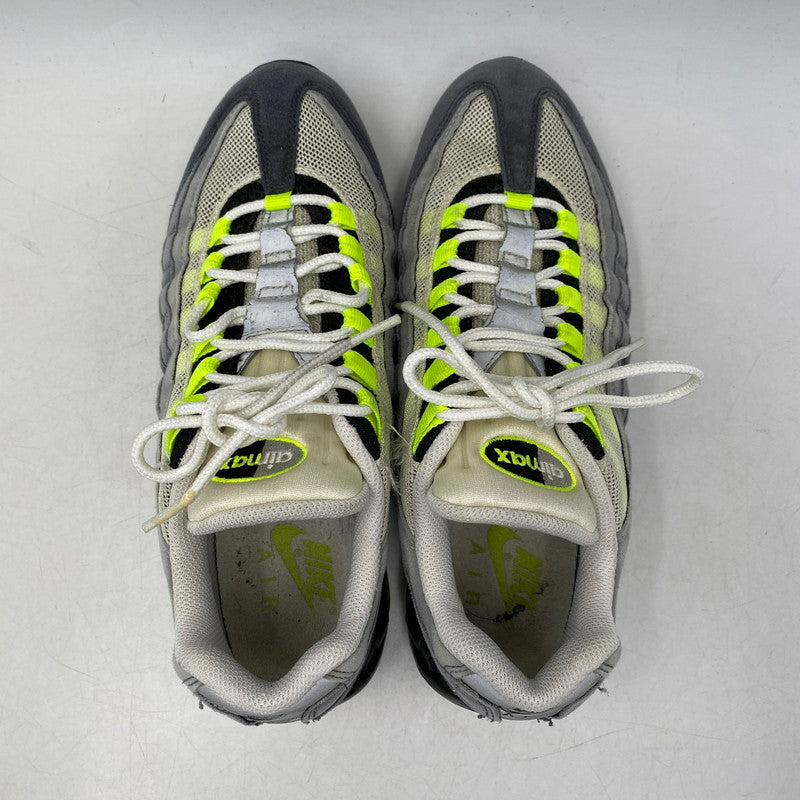 【中古品】【メンズ】 NIKE ナイキ AIR MAX 95 OG 554970-174 エアマックス95 OG スニーカー シューズ 靴 160-260501-as-02-izu サイズ：27cm カラー：WHITE/NEON YELLOW-BLK-ANTHRCT 万代Net店