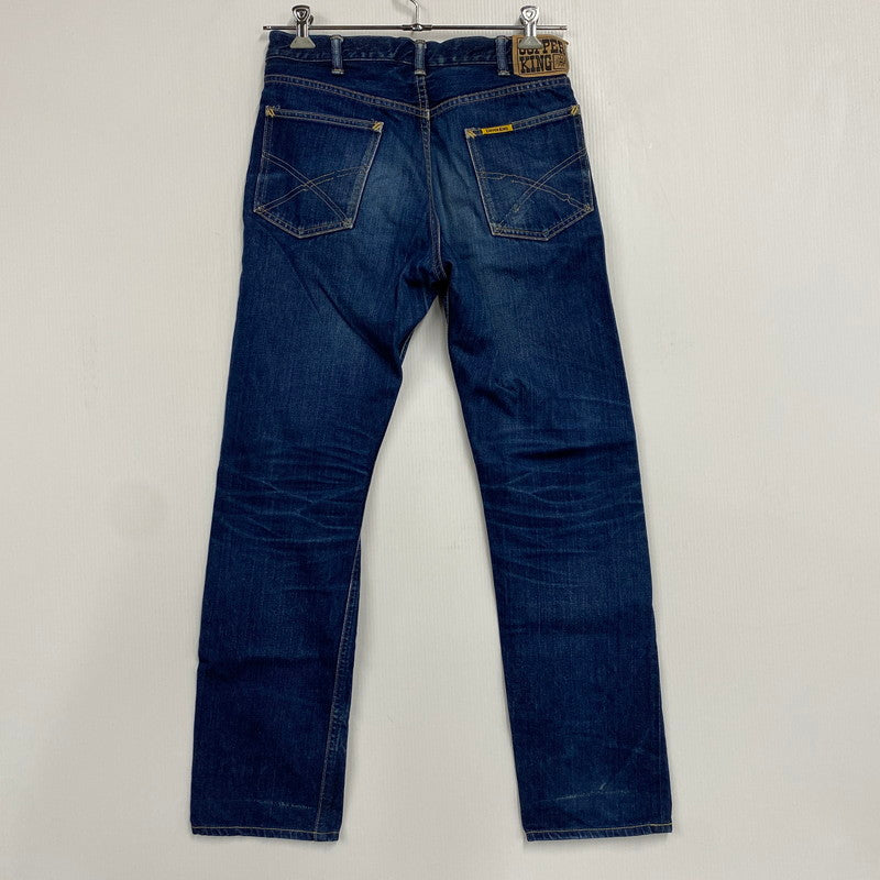 【中古品】【メンズ】 WAREHOUSE ウエアハウス COPPER KING ZIPFLY DENIM PANTS カッパー キング ジッパーフライ デニム パンツ ボトムス 156-260501-kh-13-izu サイズ：29 カラー：インディゴ 万代Net店