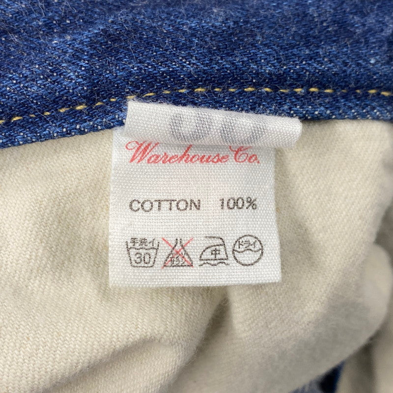 【中古品】【メンズ】 WAREHOUSE ウエアハウス COPPER KING ZIPFLY DENIM PANTS カッパー キング ジッパーフライ デニム パンツ ボトムス 156-260501-kh-13-izu サイズ：29 カラー：インディゴ 万代Net店