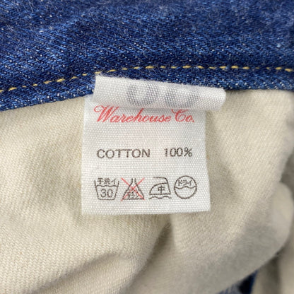 【中古品】【メンズ】 WAREHOUSE ウエアハウス COPPER KING ZIPFLY DENIM PANTS カッパー キング ジッパーフライ デニム パンツ ボトムス 156-260501-kh-13-izu サイズ：29 カラー：インディゴ 万代Net店