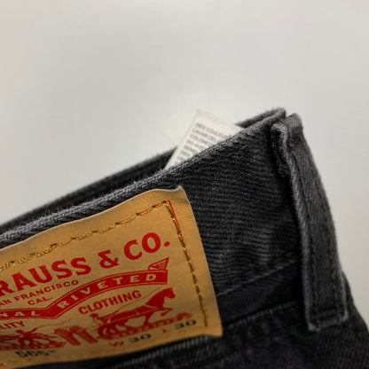 【中古美品】【メンズ】 LOOSE STRAIGHT 565 DENIM PANTS PC9-A7221-0005 ルーズストレート デニムパンツ ジーンズ ボトムス 158-260429-as-08-izu サイズ：30×30 カラー：ブラック 万代Net店