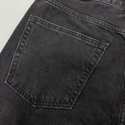【中古美品】【メンズ】 LOOSE STRAIGHT 565 DENIM PANTS PC9-A7221-0005 ルーズストレート デニムパンツ ジーンズ ボトムス 158-260429-as-08-izu サイズ：30×30 カラー：ブラック 万代Net店