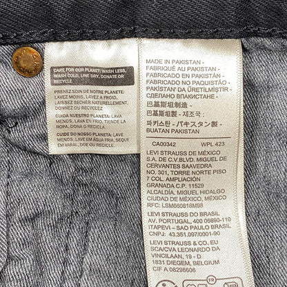 【中古美品】【メンズ】 Levi's リーバイス ORIGINAL 501 DENIM PANTS PC9-00501-0165 デニムパンツ ジーンズ ボトムス 158-260504-as-06-izu サイズ：30×30 カラー：ブラック 万代Net店