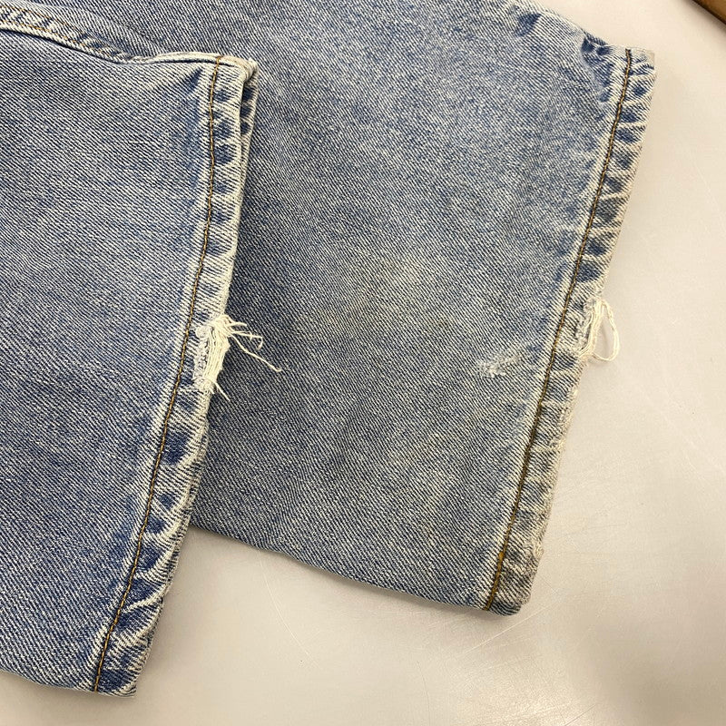 【中古品】【メンズ】 Levi's リーバイス 505 REGULAR FIT DENIM PANTS レギュラーフィット デニムパンツ 刻印4002 メキシコ製 ジーンズ ボトムス 157-260504-as-03-izu サイズ：46×34 カラー：インディゴ 万代Net店