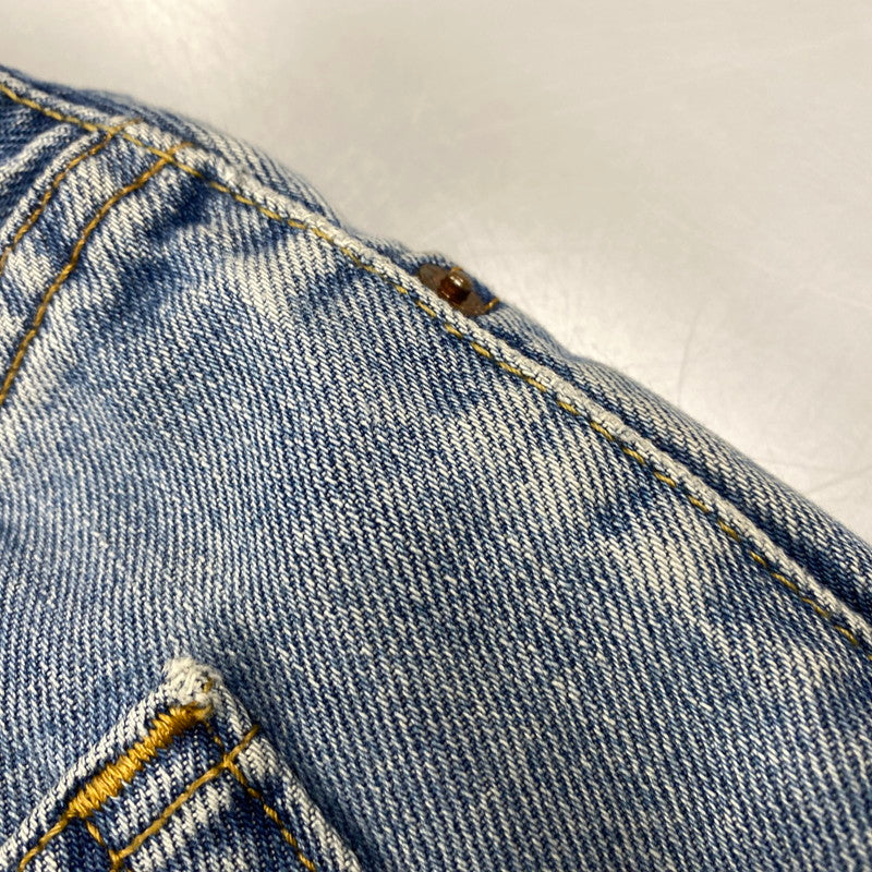 【中古品】【メンズ】 Levi's リーバイス 505 REGULAR FIT DENIM PANTS レギュラーフィット デニムパンツ 刻印4002 メキシコ製 ジーンズ ボトムス 157-260504-as-03-izu サイズ：46×34 カラー：インディゴ 万代Net店