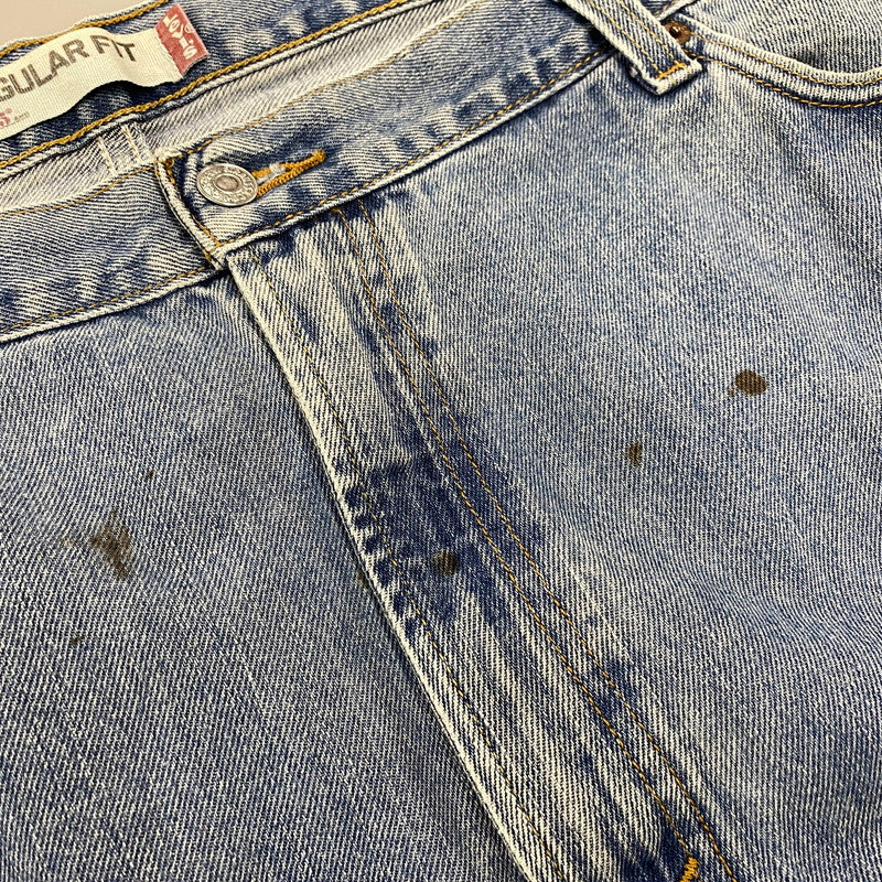【中古品】【メンズ】 Levi's リーバイス 505 REGULAR FIT DENIM PANTS レギュラーフィット デニムパンツ 刻印4002 メキシコ製 ジーンズ ボトムス 157-260504-as-03-izu サイズ：46×34 カラー：インディゴ 万代Net店