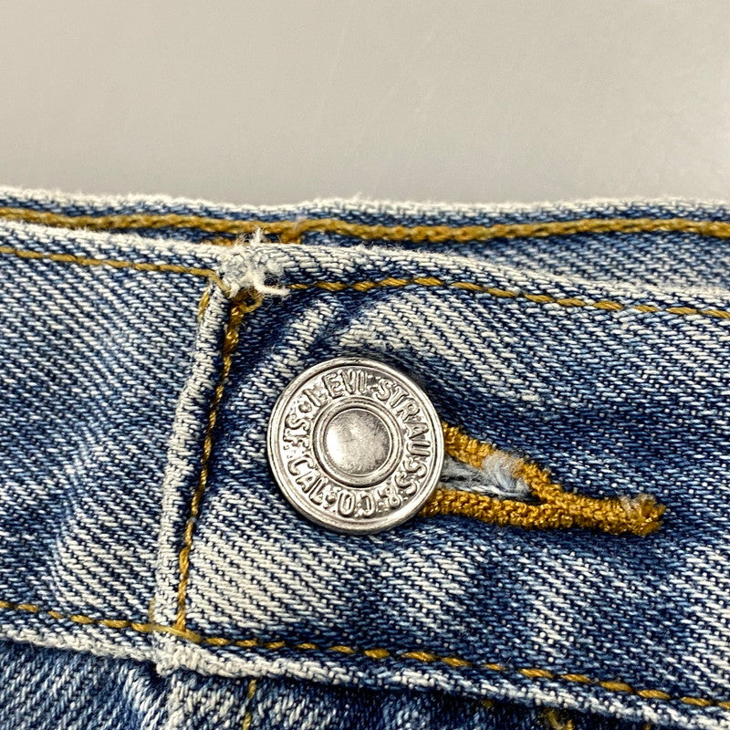 【中古品】【メンズ】 Levi's リーバイス 505 REGULAR FIT DENIM PANTS レギュラーフィット デニムパンツ 刻印4002 メキシコ製 ジーンズ ボトムス 157-260504-as-03-izu サイズ：46×34 カラー：インディゴ 万代Net店
