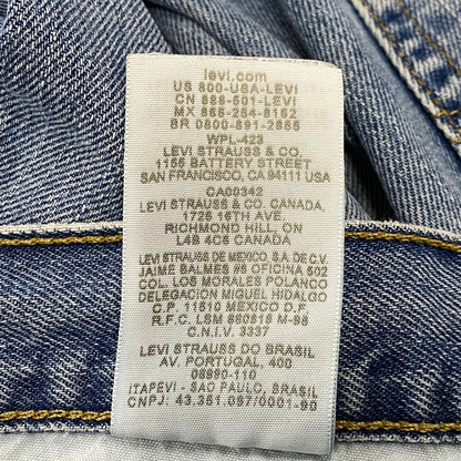 【中古品】【メンズ】 Levi's リーバイス 505 REGULAR FIT DENIM PANTS レギュラーフィット デニムパンツ 刻印4002 メキシコ製 ジーンズ ボトムス 157-260504-as-03-izu サイズ：46×34 カラー：インディゴ 万代Net店