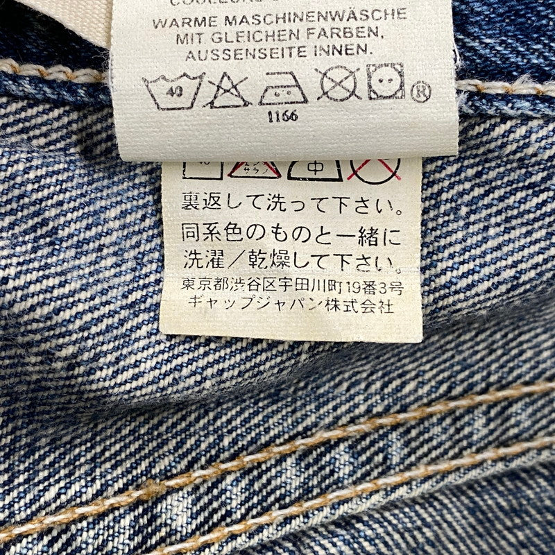 【中古品】【メンズ】 OLD GAP オールドギャップ EXTRASLIM FIT DENIM PANTS エクストラスリム フィット デニムパンツ USA製 ジーンズ 157-260504-as-04-izu サイズ：34×32 カラー：インディゴ 万代Net店