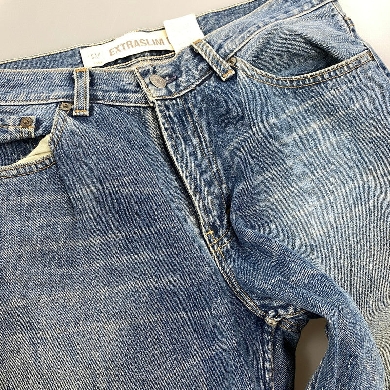 【中古品】【メンズ】 OLD GAP オールドギャップ EXTRASLIM FIT DENIM PANTS エクストラスリム フィット デニムパンツ USA製 ジーンズ 157-260504-as-04-izu サイズ：34×32 カラー：インディゴ 万代Net店