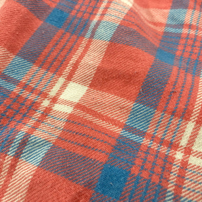 【中古品】【メンズ】 8HOUR UNION エイトアワーユニオン JOE MCCOY LIGHT FLANNEL SHIRTS LOT 941 ジョーマッコイ ライトフランネルシャツ チェック 長袖 145-260504-as-01-izu サイズ：15 カラー：ピンク系 万代Net店