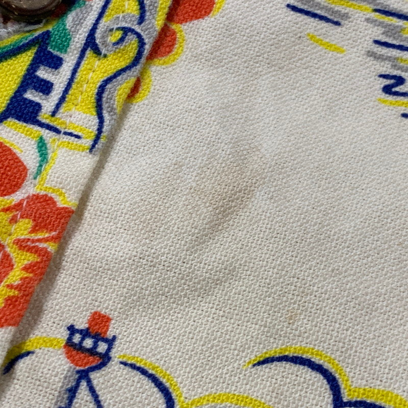 【中古品】【メンズ】 SUN SURF サンサーフ SS2483 LURLINE COTTON SHIRT ラーライン コットン シャツ トップス 長袖 145-260430-ya-09-izu サイズ：M カラー：アイボリー系 万代Net店