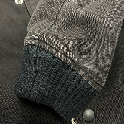 【中古品】【メンズ】 CROPPED HEADS クロップドヘッズ DUCK STADIUM JACKET ダック スタジアムジャケット スタジャン アウター 145-260504-as-02-izu サイズ：M カラー：ブラック 万代Net店
