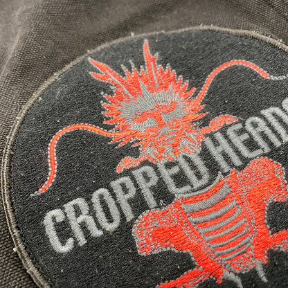 【中古品】【メンズ】 CROPPED HEADS クロップドヘッズ DUCK STADIUM JACKET ダック スタジアムジャケット スタジャン アウター 145-260504-as-02-izu サイズ：M カラー：ブラック 万代Net店