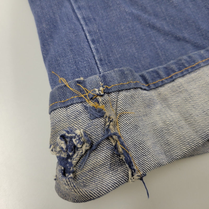 【現状渡し品】【メンズ/レディース】 LEVI'S FOR GALS リーバイス フォー ギャルズ BIG E SCOVILL GARDLOKジップ ZIPPER FLY DENIM PANTS ビッグE スコビル GARDLOKジップ ジッパー フライ デニム パンツ ボトムス 157-260505-kh-05-izu カラー：インディゴ 万代Net店