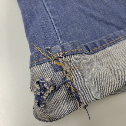 【現状渡し品】【メンズ/レディース】 LEVI'S FOR GALS リーバイス フォー ギャルズ BIG E SCOVILL GARDLOKジップ ZIPPER FLY DENIM PANTS ビッグE スコビル GARDLOKジップ ジッパー フライ デニム パンツ ボトムス 157-260505-kh-05-izu カラー：インディゴ 万代Net店