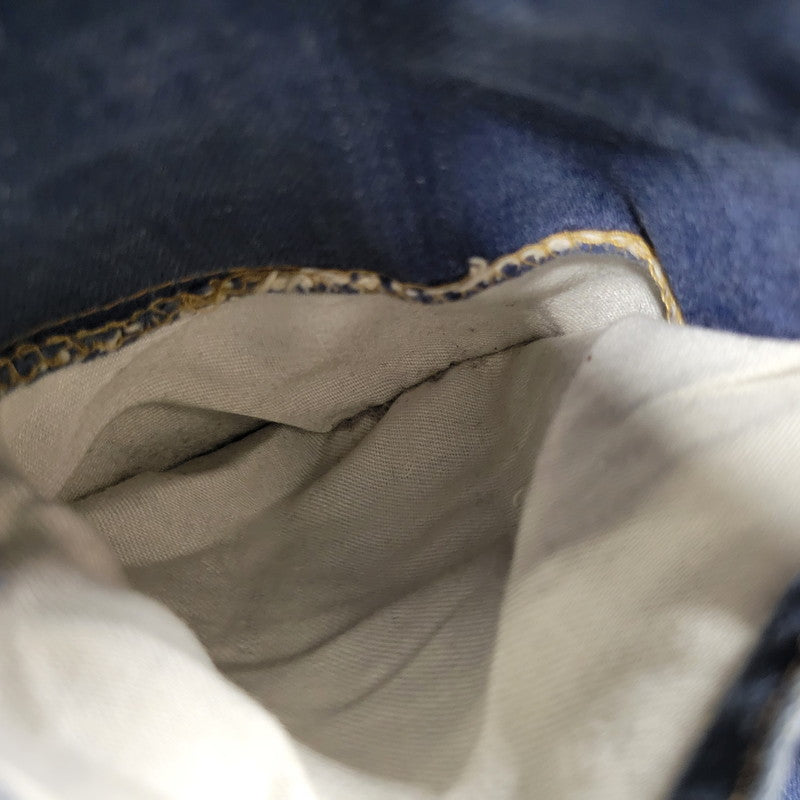 【現状渡し品】【メンズ/レディース】 LEVI'S FOR GALS リーバイス フォー ギャルズ BIG E SCOVILL GARDLOKジップ ZIPPER FLY DENIM PANTS ビッグE スコビル GARDLOKジップ ジッパー フライ デニム パンツ ボトムス 157-260505-kh-05-izu カラー：インディゴ 万代Net店