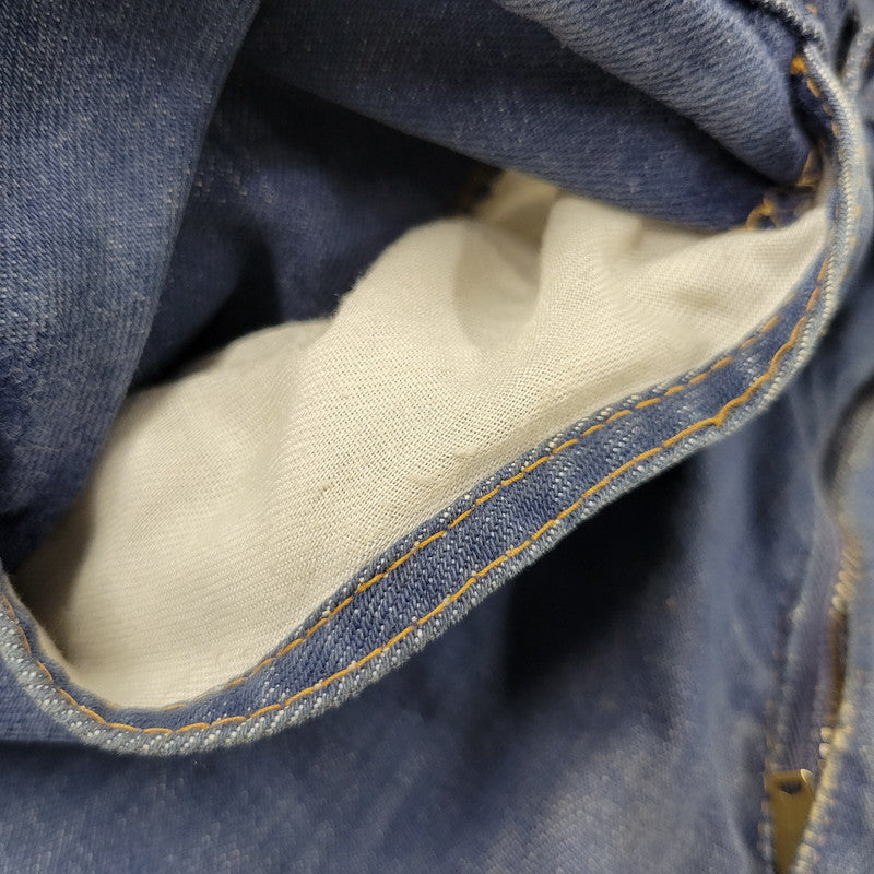【現状渡し品】【メンズ/レディース】 LEVI'S FOR GALS リーバイス フォー ギャルズ BIG E SCOVILL GARDLOKジップ ZIPPER FLY DENIM PANTS ビッグE スコビル GARDLOKジップ ジッパー フライ デニム パンツ ボトムス 157-260505-kh-05-izu カラー：インディゴ 万代Net店
