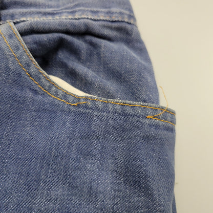 【現状渡し品】【メンズ/レディース】 LEVI'S FOR GALS リーバイス フォー ギャルズ BIG E SCOVILL GARDLOKジップ ZIPPER FLY DENIM PANTS ビッグE スコビル GARDLOKジップ ジッパー フライ デニム パンツ ボトムス 157-260505-kh-05-izu カラー：インディゴ 万代Net店