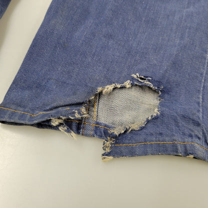 【現状渡し品】【メンズ/レディース】 LEVI'S FOR GALS リーバイス フォー ギャルズ BIG E SCOVILL GARDLOKジップ ZIPPER FLY DENIM PANTS ビッグE スコビル GARDLOKジップ ジッパー フライ デニム パンツ ボトムス 157-260505-kh-05-izu カラー：インディゴ 万代Net店