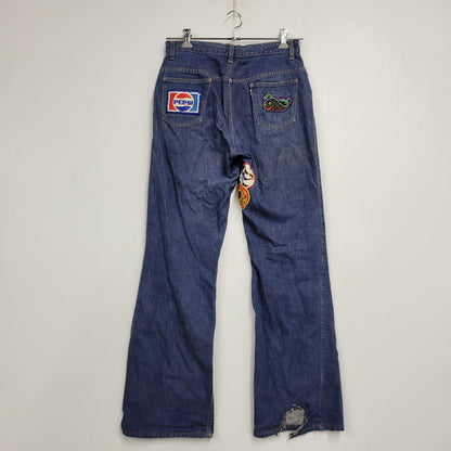 【現状渡し品】【メンズ/レディース】 LEVI'S FOR GALS リーバイス フォー ギャルズ BIG E SCOVILL GARDLOKジップ ZIPPER FLY DENIM PANTS ビッグE スコビル GARDLOKジップ ジッパー フライ デニム パンツ ボトムス 157-260505-kh-05-izu カラー：インディゴ 万代Net店