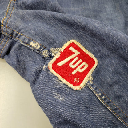 【現状渡し品】【メンズ/レディース】 LEVI'S FOR GALS リーバイス フォー ギャルズ BIG E SCOVILL GARDLOKジップ ZIPPER FLY DENIM PANTS ビッグE スコビル GARDLOKジップ ジッパー フライ デニム パンツ ボトムス 157-260505-kh-05-izu カラー：インディゴ 万代Net店