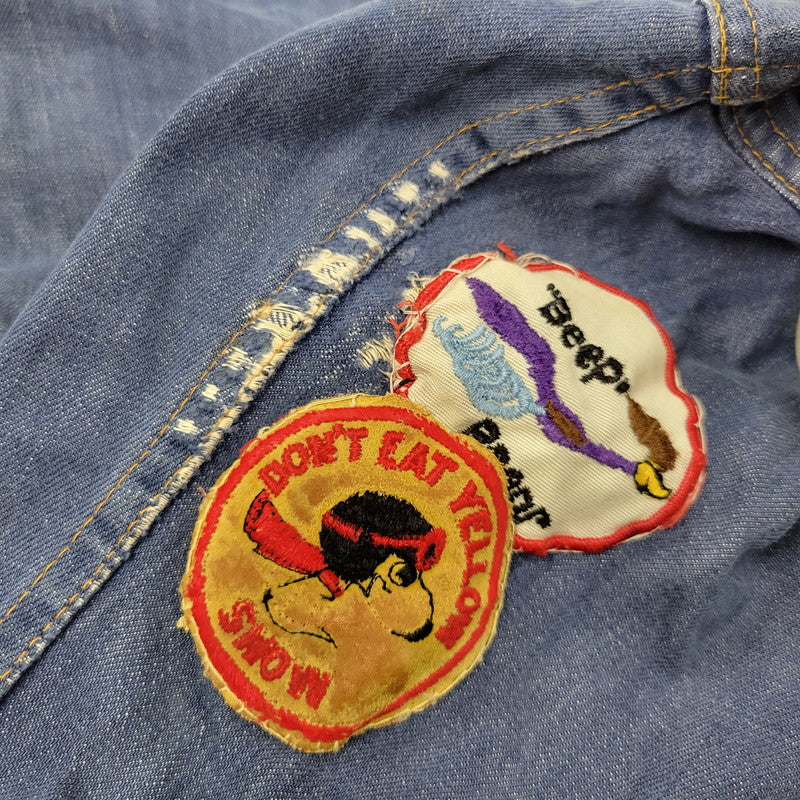 【現状渡し品】【メンズ/レディース】 LEVI'S FOR GALS リーバイス フォー ギャルズ BIG E SCOVILL GARDLOKジップ ZIPPER FLY DENIM PANTS ビッグE スコビル GARDLOKジップ ジッパー フライ デニム パンツ ボトムス 157-260505-kh-05-izu カラー：インディゴ 万代Net店