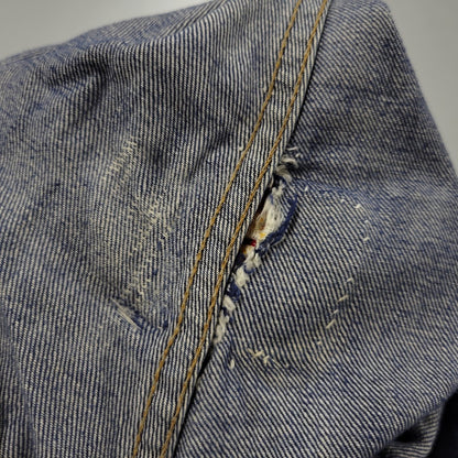 【現状渡し品】【メンズ/レディース】 LEVI'S FOR GALS リーバイス フォー ギャルズ BIG E SCOVILL GARDLOKジップ ZIPPER FLY DENIM PANTS ビッグE スコビル GARDLOKジップ ジッパー フライ デニム パンツ ボトムス 157-260505-kh-05-izu カラー：インディゴ 万代Net店