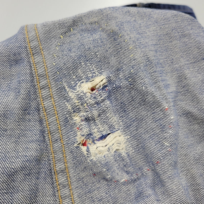 【現状渡し品】【メンズ/レディース】 LEVI'S FOR GALS リーバイス フォー ギャルズ BIG E SCOVILL GARDLOKジップ ZIPPER FLY DENIM PANTS ビッグE スコビル GARDLOKジップ ジッパー フライ デニム パンツ ボトムス 157-260505-kh-05-izu カラー：インディゴ 万代Net店