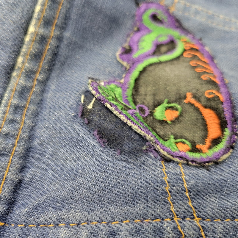 【現状渡し品】【メンズ/レディース】 LEVI'S FOR GALS リーバイス フォー ギャルズ BIG E SCOVILL GARDLOKジップ ZIPPER FLY DENIM PANTS ビッグE スコビル GARDLOKジップ ジッパー フライ デニム パンツ ボトムス 157-260505-kh-05-izu カラー：インディゴ 万代Net店