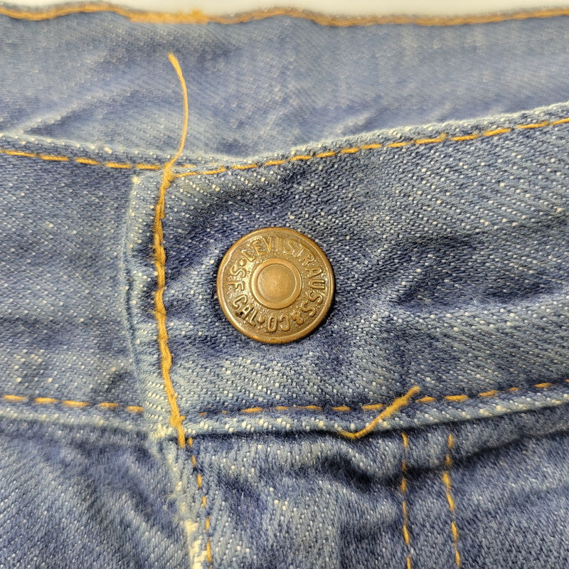【現状渡し品】【メンズ/レディース】 LEVI'S FOR GALS リーバイス フォー ギャルズ BIG E SCOVILL GARDLOKジップ ZIPPER FLY DENIM PANTS ビッグE スコビル GARDLOKジップ ジッパー フライ デニム パンツ ボトムス 157-260505-kh-05-izu カラー：インディゴ 万代Net店