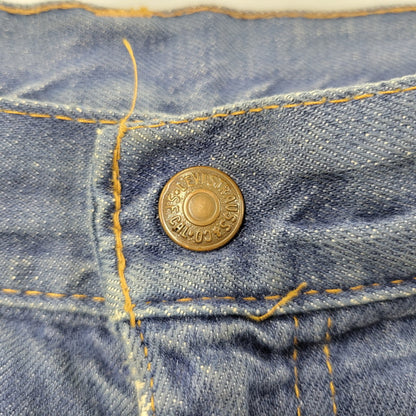 【現状渡し品】【メンズ/レディース】 LEVI'S FOR GALS リーバイス フォー ギャルズ BIG E SCOVILL GARDLOKジップ ZIPPER FLY DENIM PANTS ビッグE スコビル GARDLOKジップ ジッパー フライ デニム パンツ ボトムス 157-260505-kh-05-izu カラー：インディゴ 万代Net店