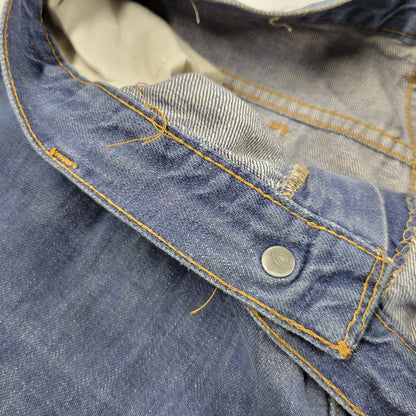 【現状渡し品】【メンズ/レディース】 LEVI'S FOR GALS リーバイス フォー ギャルズ BIG E SCOVILL GARDLOKジップ ZIPPER FLY DENIM PANTS ビッグE スコビル GARDLOKジップ ジッパー フライ デニム パンツ ボトムス 157-260505-kh-05-izu カラー：インディゴ 万代Net店