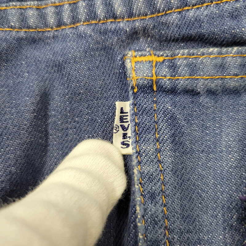 【現状渡し品】【メンズ/レディース】 LEVI'S FOR GALS リーバイス フォー ギャルズ BIG E SCOVILL GARDLOKジップ ZIPPER FLY DENIM PANTS ビッグE スコビル GARDLOKジップ ジッパー フライ デニム パンツ ボトムス 157-260505-kh-05-izu カラー：インディゴ 万代Net店