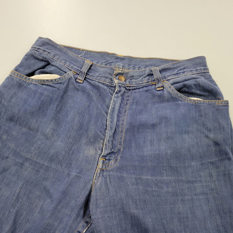 【現状渡し品】【メンズ/レディース】 LEVI'S FOR GALS リーバイス フォー ギャルズ BIG E SCOVILL GARDLOKジップ ZIPPER FLY DENIM PANTS ビッグE スコビル GARDLOKジップ ジッパー フライ デニム パンツ ボトムス 157-260505-kh-05-izu カラー：インディゴ 万代Net店