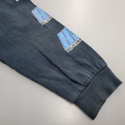 【現状渡し品】【メンズ】 ANVIL アンビル エルサルバドル製 HI STANDARD ハイ スタンダード L/ S TEE ロング スリーブ Ｔシャツ トップス 長袖 146-260504-ya-13-izu サイズ：M カラー：ネイビー 万代Net店