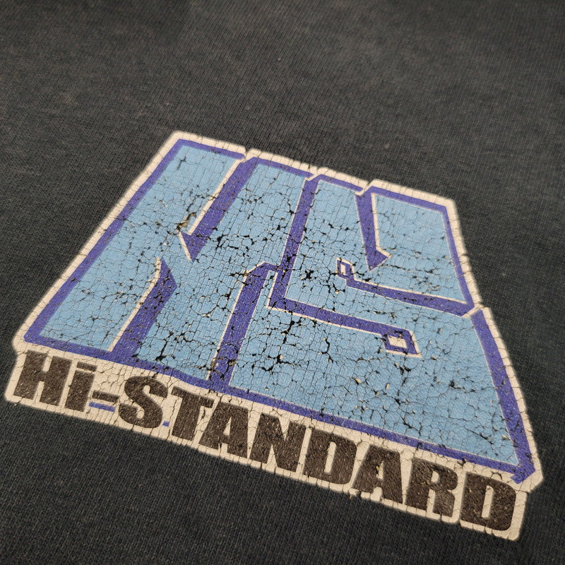 【現状渡し品】【メンズ】 ANVIL アンビル エルサルバドル製 HI STANDARD ハイ スタンダード L/ S TEE ロング スリーブ Ｔシャツ トップス 長袖 146-260504-ya-13-izu サイズ：M カラー：ネイビー 万代Net店