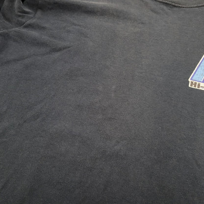 【現状渡し品】【メンズ】 ANVIL アンビル エルサルバドル製 HI STANDARD ハイ スタンダード L/ S TEE ロング スリーブ Ｔシャツ トップス 長袖 146-260504-ya-13-izu サイズ：M カラー：ネイビー 万代Net店