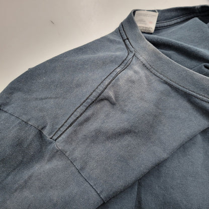 【現状渡し品】【メンズ】 ANVIL アンビル エルサルバドル製 HI STANDARD ハイ スタンダード L/ S TEE ロング スリーブ Ｔシャツ トップス 長袖 146-260504-ya-13-izu サイズ：M カラー：ネイビー 万代Net店